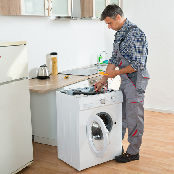 can you walk me through the steps of troubleshooting my washer issue in Parker School